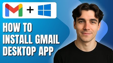 How to Install Gmail Desktop App in Windows 10 (Tutorial 2025)