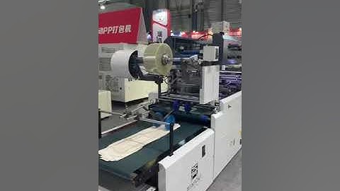 HRB STC 650Z Automatic window patching machine with V cut