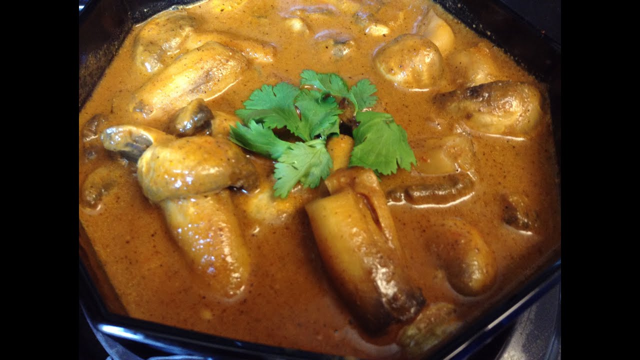 SRI LANKAN MUSHROOM CURRY YouTube