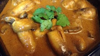 Mushroom Curry Sri Lankan Style