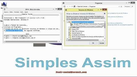 Como instalar o Net.Framework 3.5 no windows 8  sem cd / dvd