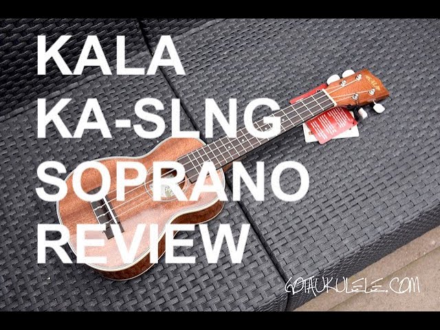 Kala KA-SLNG Gloss Mahogany, Long-Neck Soprano Ukulele