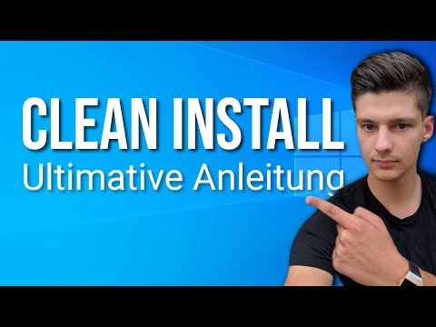 Windows 10 Clean Install Deutsch: So installierst du Windows neu!