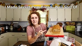 Delicious Pear Bread & I Might Have Made Pear Vinegar??