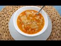 CENA FÁCIL Y RÁPIDA. SOPA DE AJO CASERA EN 10 MINUTOS
