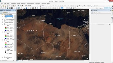 Remote Sensing in ArcMap Tutorial 10b: Streaming and Displaying Landsat Imagery