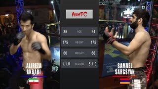 ArmFC-19.Alireza Akbari vs Samvel Sargsyan HD
