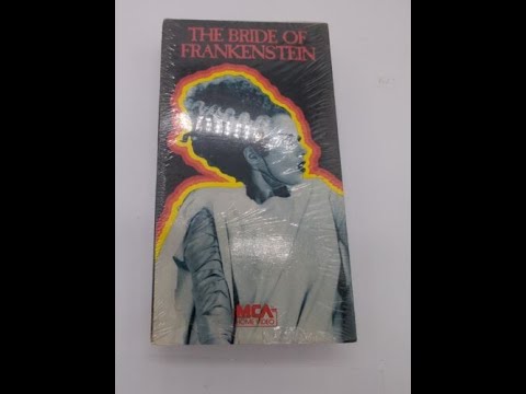 Opening to The Bride of Frankenstein (1935) 1984 VHS - YouTube
