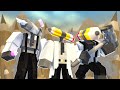 Pencil Men Race - Minecraft Animation