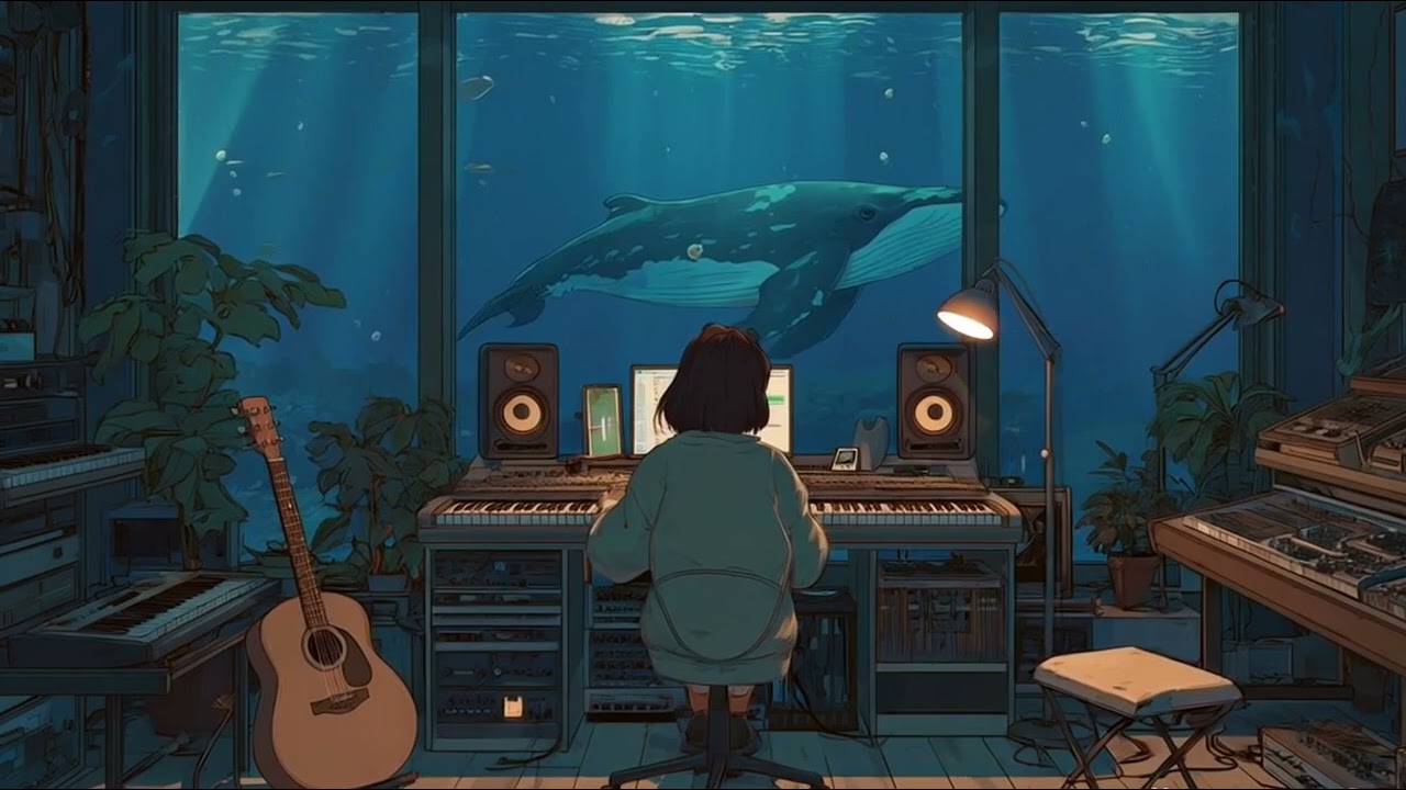 Midnight Study Tides 🌙 Lofi Hip Hop for Deep Focus