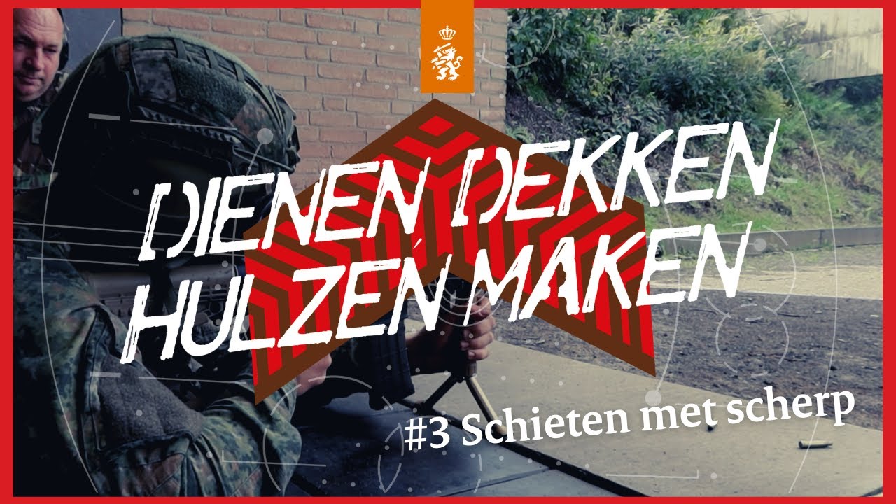🪖 #3 Schieten met scherp. DIENEN, DEKKEN, HULZEN MAKEN: Dit is... het Dienjaar van de landmacht!