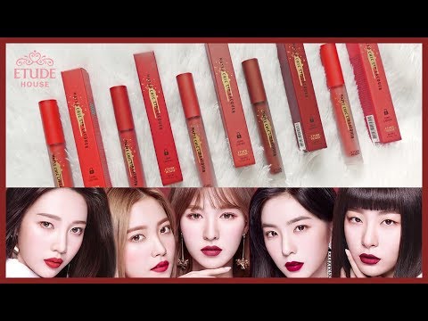 Video Etude House Matte Chic Lip Lacquer x Red Velvet // ĐỐI... - youtube