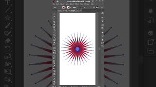 Flower making using Star (Adobe Illustrator)