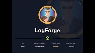 HTB LogForge [AR]