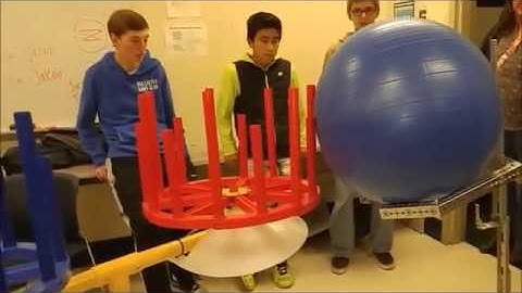 5119 Baryons Cap Ball Lift Test - Velocity Vortex FTC Robotics