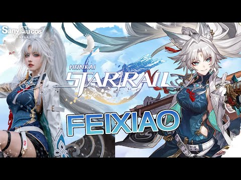 【SanyMuCos】Game Honkai: Star Rail Cosplay Feixiao Cosplay Costume Premium Edition