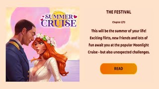 [ My Love & Dating Story Choices ] 🥂Summer Cruise | Chapter 2 : The Festival screenshot 4