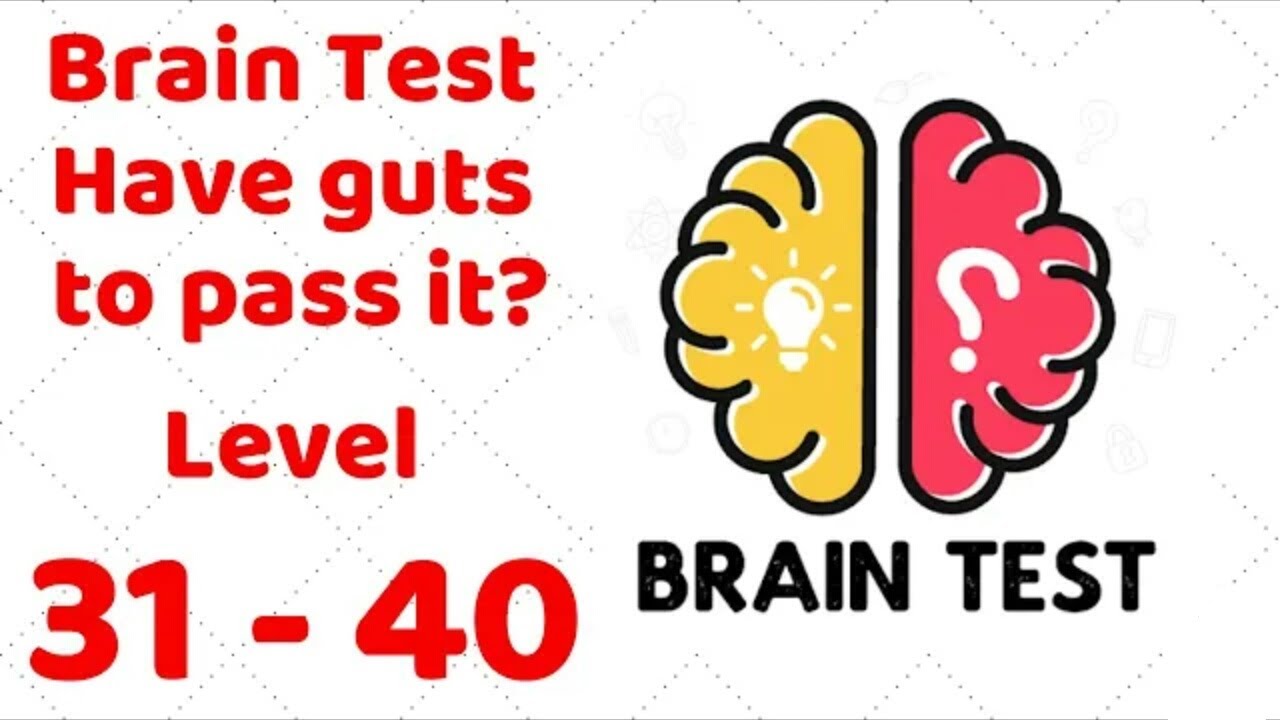 Уровень 37 в brain test