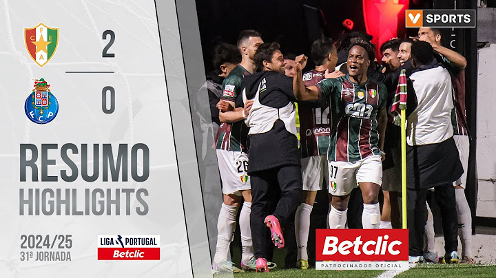 Resumo: Estrela Amadora 2-0 FC Porto (Liga 24/25 #31)