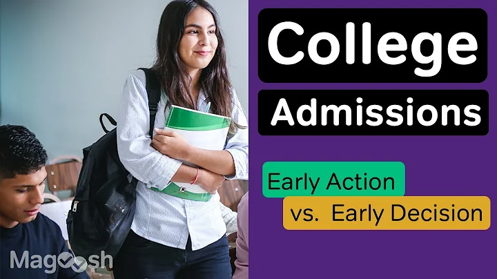 College Admissions: Early Action vs. Early Decision