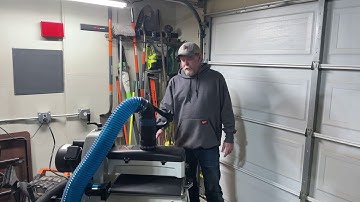 Jet 16/32 Drum Sander - First Run