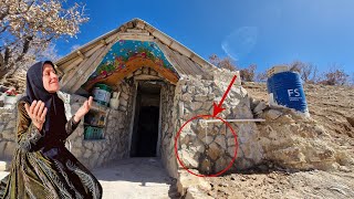 Download Lagu A single mother's tears of joy as she sees water flowing next to her cave shelter MP3