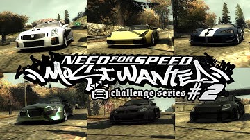All Challenge Series Tollbooth in Manual Transmission| Part-2 (9-14 TimeTrial Event) NFS Most Wanted