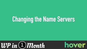Lesson 3: Updating Your Name Servers