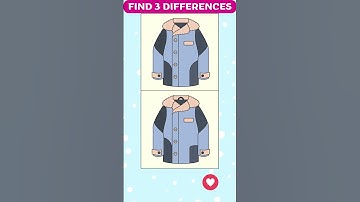 Prove your IQ: Spot all 3 differences! #684