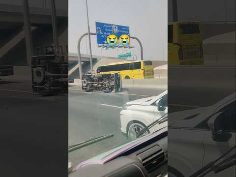 Accident in dubai. #trending #shorts #shortvideo #travel #sad