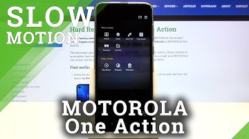 How to Use Slow Motion on MOTOROLA One Action – Record in Slow Motion