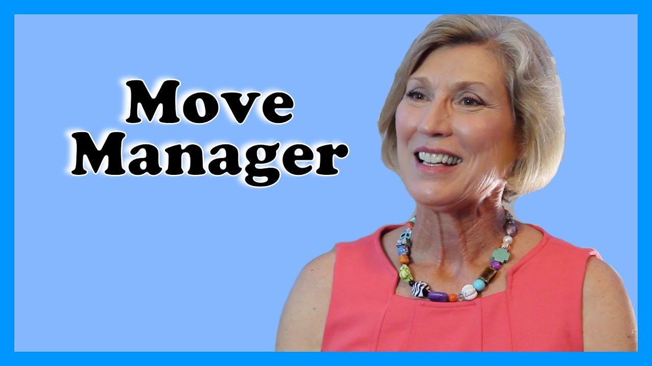 Why Should I Hire a Move Manager? - YouTube