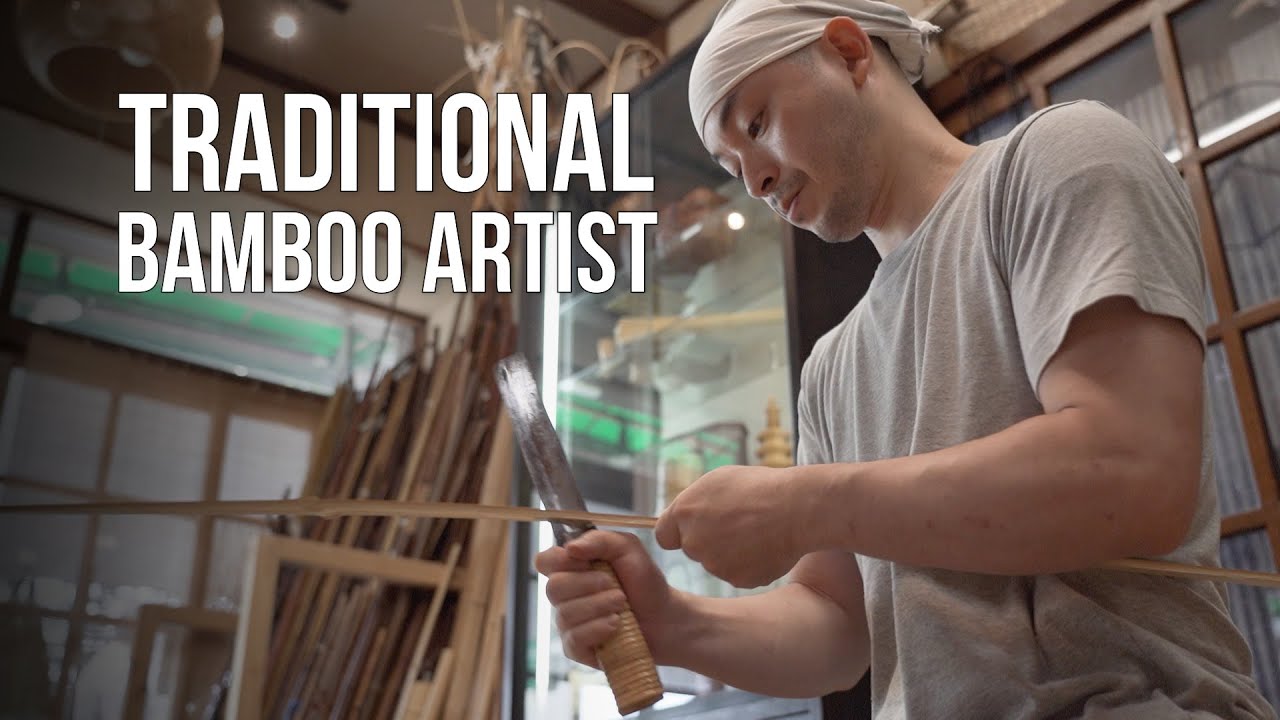 Meet the 4th Generation of a Traditional Bamboo Craftsmen ・四代目の伝統的竹工芸作家