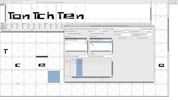 Class based kerning in FontForge at 2013-02-21