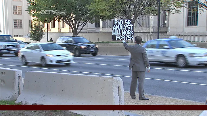 Unemployed PhD takes job hunt to busy DC streets