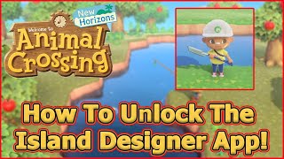 How To Unlock The Island Designer App! (Waterscaping) - Animal Crossing: New Horizons Tips &amp; Tricks