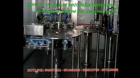 [truongphatvn.vn] Dây chuyền chiết rót chai 3 trong 1