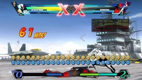 UMvC3 Spiderman double super combo ft Tron/Wesker