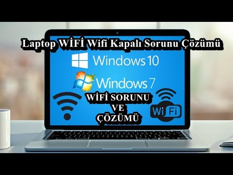 Laptop WİFİ Sorunu WİFİ Görünmüyor Çözümü 2021| Wifi Kapalı Sorunu | Wifi Nasıl Açılır