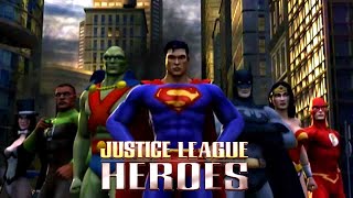 JUSTICE LEAGUE HEROES (2006) 4K Movie All Cutscenes