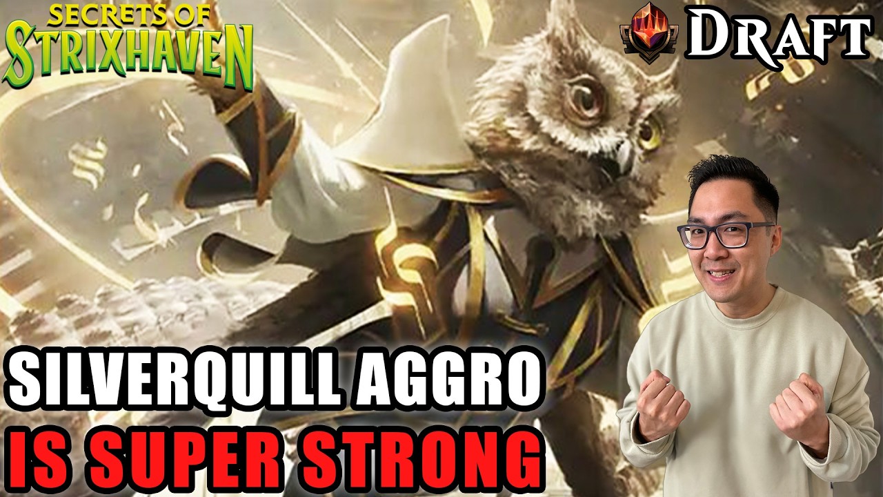 Silverquill Aggro Is Super Strong | Secrets Of Strixhaven Draft | MTG Arena