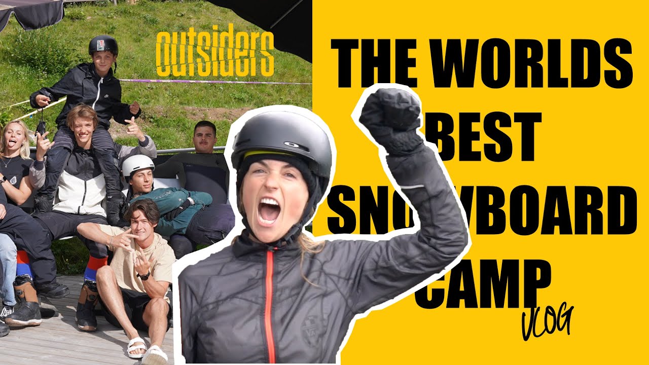 "THE WORLDS BEST SNOWBOARD CAMP" vlog 2023 YouTube