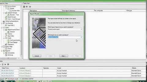 Creating Reports in AxtraxNG Software