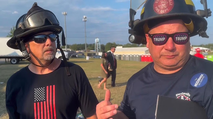 Attendees at Trump's rally recount the moment shots were fired