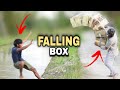 Falling box public prank   galit na galit sila