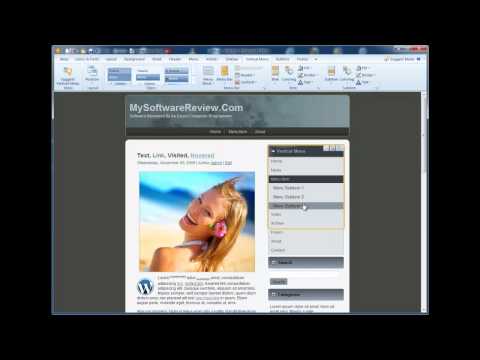 Website Template Generator