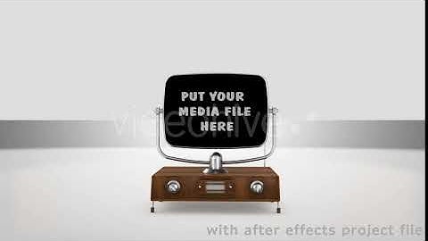 Old TV Background | Motion Graphics - Envato elements