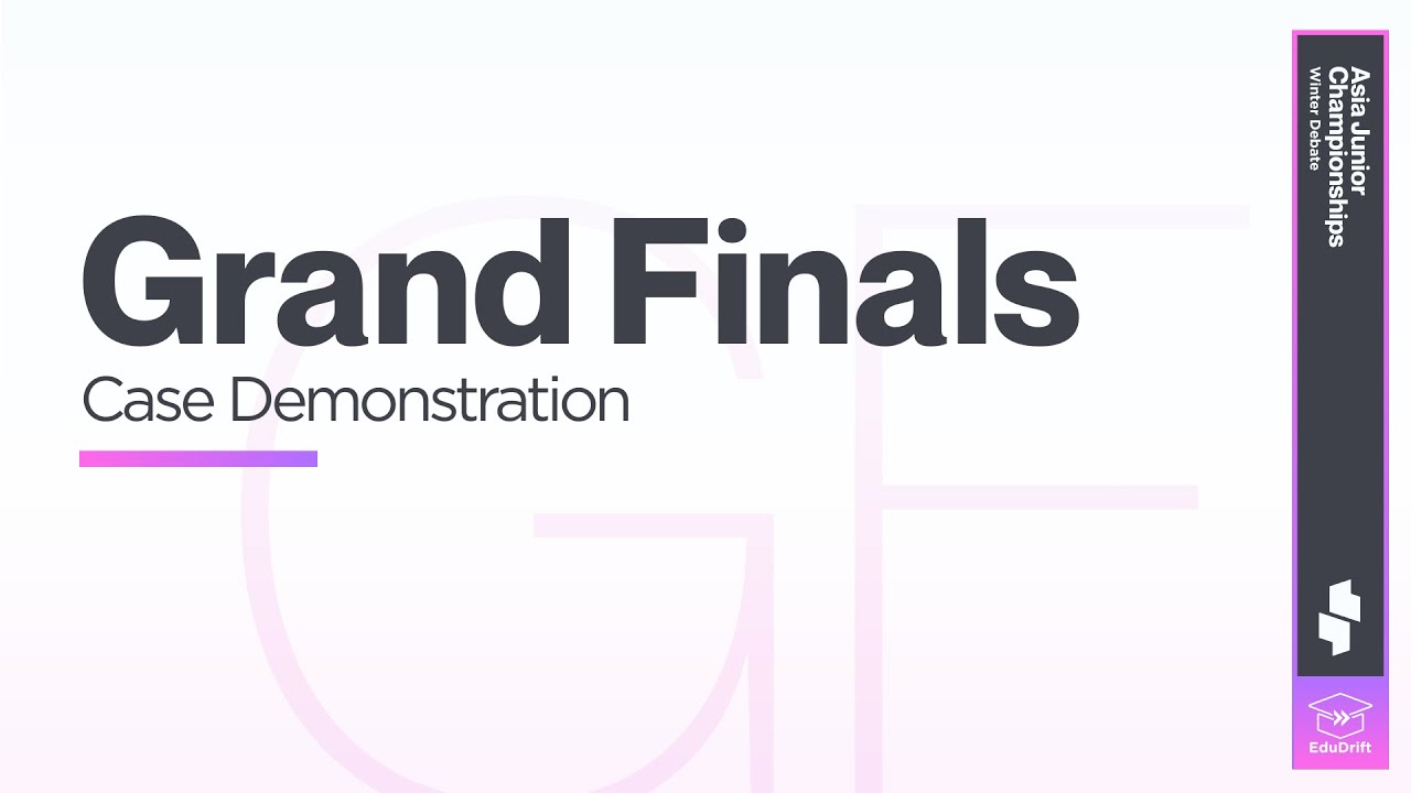 Grand Finals Case Demonstration | 2026 Asia Juniors Championships Winter Debate (AJCW)