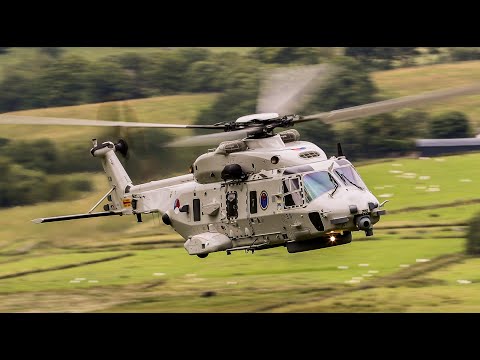 MACH LOOP MERLIN AW101 and NH90  - 4K