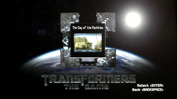 Transformers: The Game – Chapter: The Day of the Machines / Cybertron: Decepticon Full Walkthrough